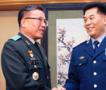 解放军副总长乙晓光会见韩国第三军区司令