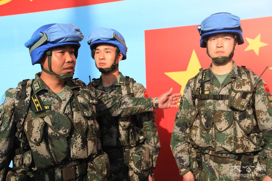 中国首支维和步兵营奔赴南苏丹