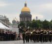 中国人民解放军军乐团亮相圣彼得堡