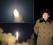 金正恩观摩朝鲜弹道火箭试射训练 强调核爆炸试验重要性