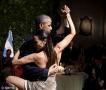 奥巴马出席阿根廷国宴 与女舞者跳探戈