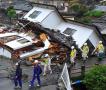 日本熊本地震震中灾区满目疮痍
