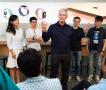 苹果CEO库克在北京与中国开发者座谈