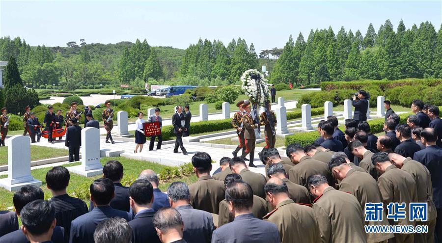 朝鲜为姜锡柱举行国葬