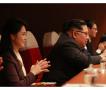 金正恩夫妇捧场韩艺术团 与成员握手合照