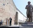 中国赠送马克思雕像在德国特里尔揭幕